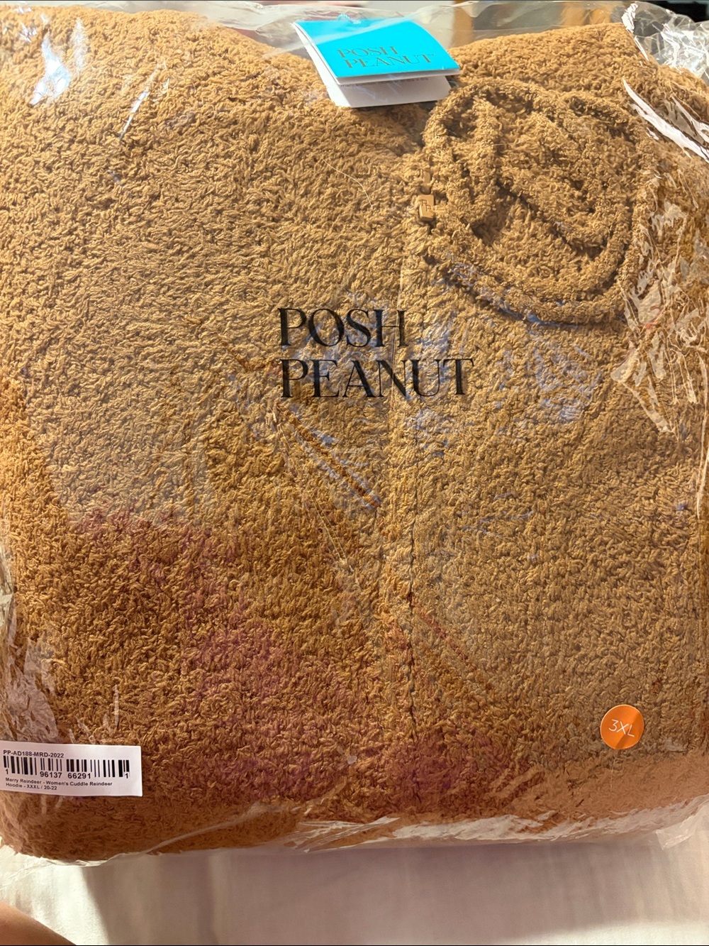 Posh Peanut Merry Reindeer Hoodie